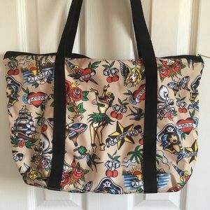 LeSportsac Bag - Tattoo Print Medium Tote Bag